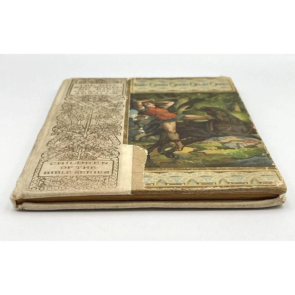Antique 1905 Altemus Children of Bible Series The Boy Who Would Be King‎ Absalom